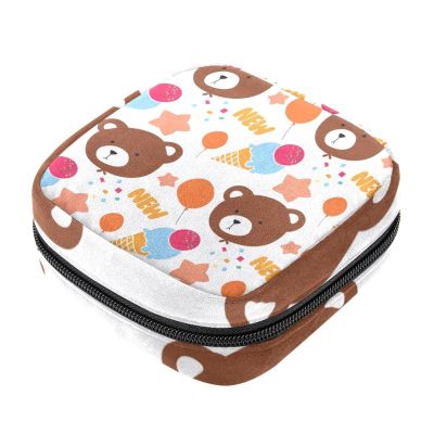 Women's Menstrual Product Storage Bag with Zipper