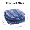 Portable Menstrual Product Storage Bag with Zipper, Abstract Pattern view 2