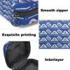 Portable Menstrual Product Storage Bag with Zipper, Abstract Pattern view 3