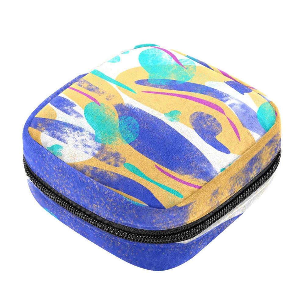 Portable Period Pad Storage Bag with Zipper