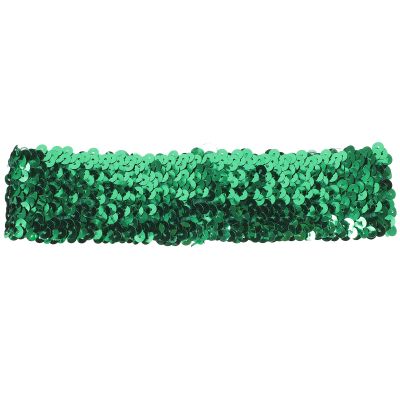 SOLUSTRE Elastic Sequin Headbands for Women and Girls