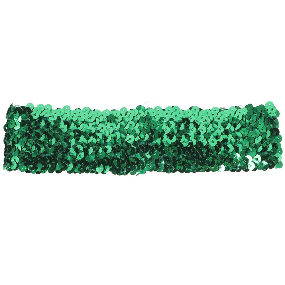 SOLUSTRE Elastic Sequin Headbands for Women and Girls