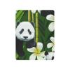YOUJUNER Fitted Sheet for Baby and Toddler Beds, Floral Panda Pattern, Soft, Breathable, Easy-Care view 2