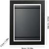 Kcolic Kids Art Frame with Front Opening, A4 Acrylic Frame for Children's Drawings, Holds 50–150 Pictures, Interchangeable, B,4 view 2
