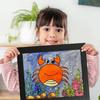 Kcolic Kids Art Frame with Front Opening, A4 Acrylic Frame for Children's Drawings, Holds 50–150 Pictures, Interchangeable, B,4 view 3