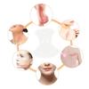Operitacx Mushroom-Shaped Gua Sha Massage Tool, Quartz Facial Massage Stone view 4