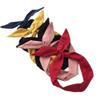 SHTGOI Flexible Vintage Wired Rabbit-Ear Headband – Red view 4