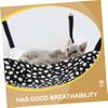 Mipcase Plush Hanging Cat Bed with Camouflage Fleece view 2