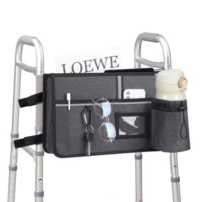 Kingshion Walker Bag and Basket Attachment, Gray