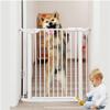 Samnuerly Dog Safety Gate, 80 cm High, Magnetic Latch, Pressure-Mounted, 111–117 cm view 1