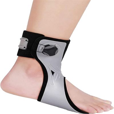 DKULMN Drop Foot Orthosis, Adjustable Ankle Support, Left, M
