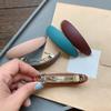 30 Silver French Barrette Hair Clips, 9.8 x 1.0 cm view 2