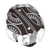 Poker Shower Cap, Black Jack of Spades, Waterproof Double-Layer Cap for All Hair Lengths and Thicknesses view 2