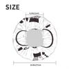 Poker Shower Cap, Black Jack of Spades, Waterproof Double-Layer Cap for All Hair Lengths and Thicknesses view 4