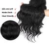 8–24 Inch Body Wave Brazilian Remy Human Hair Ponytail Extensions with Magic Paste view 4