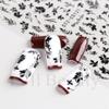 White and Black Leaf Nail Stickers, Summer Small Flower 3D Nail Art Decorations, Self-Adhesive Slider Manicure Tattoo Tool - CS121-STZ-CS137 view 4