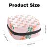 Women's Rose-Print Period Product Storage Bag view 2