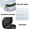 Portable Plaid Menstrual Product Storage Bag view 3