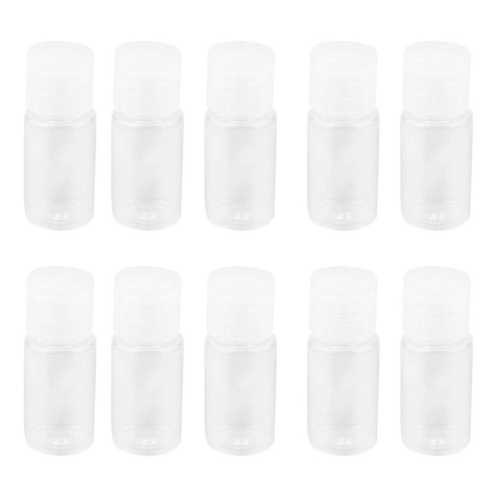 Mobestech Christmas Party Travel Makeup Bottles, 24-Pack, 10 ml, PET/PP