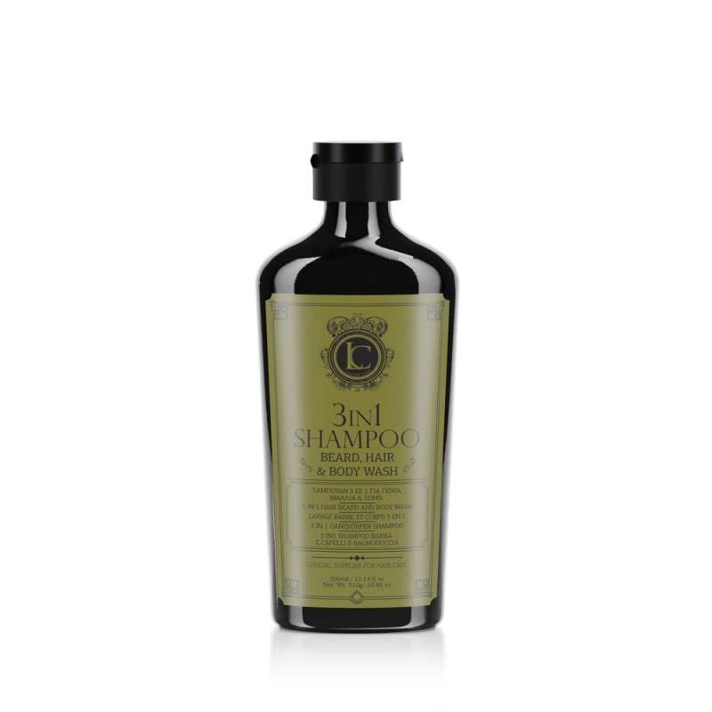 Lavish Care 3-in-1 Shampoo, Beard, Hair & Body Wash - 300 mL