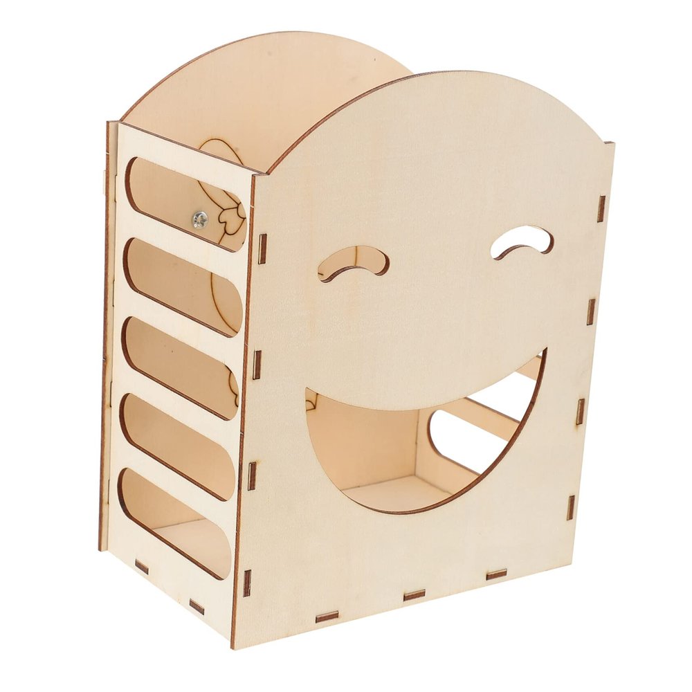 TEHAUX Wooden Rabbit Feeder
