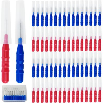 GXXMEI 250-Piece Interdental Brush and Flosser Set