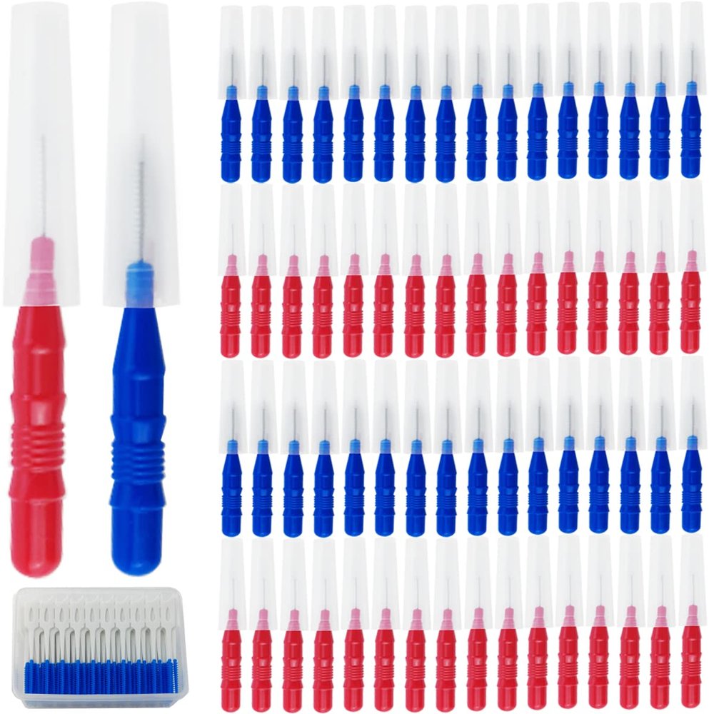 GXXMEI 250-Piece Interdental Brush and Flosser Set