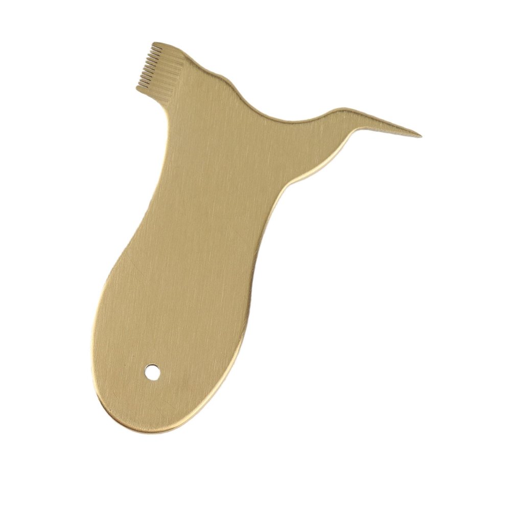 T V Y-Shape Gold Eyelash Lift Comb