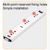 Heavy-Duty Full-Extension Drawer Slides, 3-Piece Set, 25–120 cm view 3