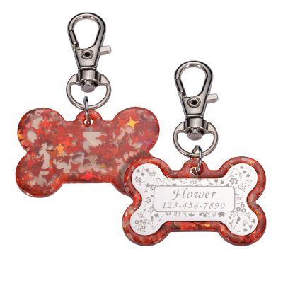 Personalized Stainless Steel Pet ID Tag for Dogs and Cats