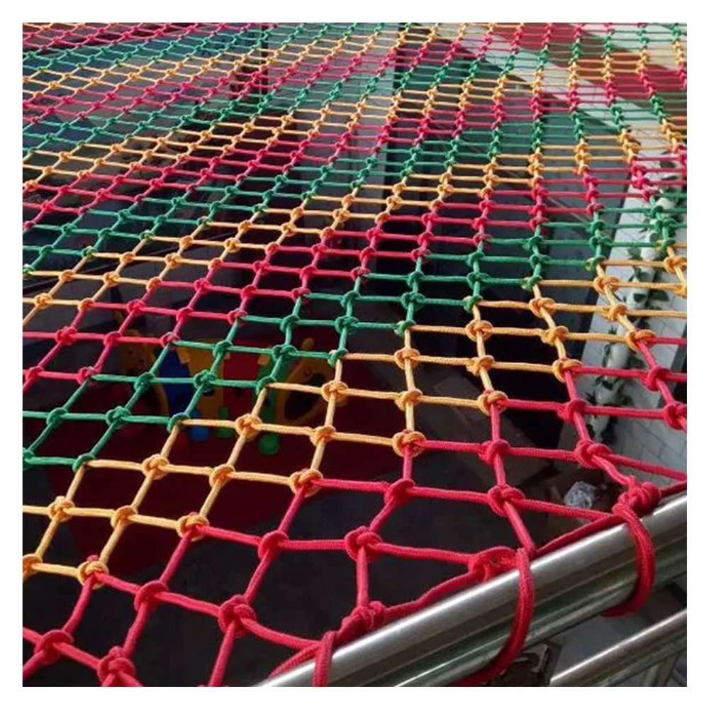 AFGZQ Child Safety Stair Net, Balcony Anti-Fall Net, Outdoor Garden Fence, 8 cm Mesh, 4 x 5 m (13.1 x 16.4 ft)