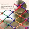 AFGZQ Child Safety Stair Net, Balcony Anti-Fall Net, Outdoor Garden Fence, 8 cm Mesh, 4 x 5 m (13.1 x 16.4 ft) view 4