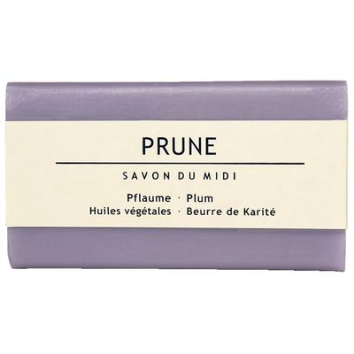 SAVON DU MIDI Soap with Shea Butter and Plum, 100 g (1-Pack)