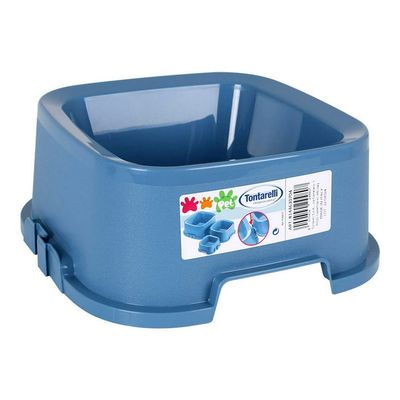 Tontarelli Pet Food Bowl, Multicolor, Standard