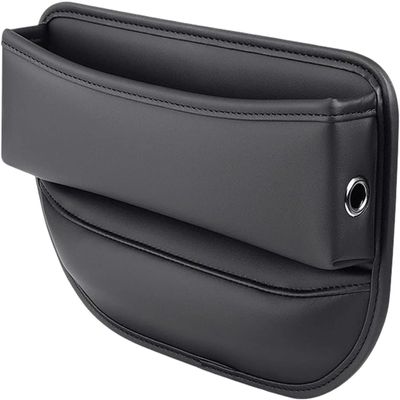 RUFD Car Seat Storage Box for Cupra Ateca/Born/e-Racer/Formentor/Leon/TCR, PU Leather Organizer, Black