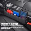 RUFD Car Seat Storage Box for Cupra Ateca/Born/e-Racer/Formentor/Leon/TCR, PU Leather Organizer, Black view 3
