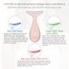 LiFECOKO Face Massager for Wrinkles, Face and Neck, 45 Face Massager, USB Rechargeable, Pink view 3