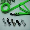 Dog Leash Rubber PVC Neon Green 20 mm x 15 m with Loop and Swedish Hook view 1