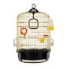 LIOONS Elegant Round Wrought-Iron Bird Cage view 1