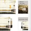 LIOONS Elegant Round Wrought-Iron Bird Cage view 2
