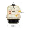 LIOONS Elegant Round Wrought-Iron Bird Cage view 4