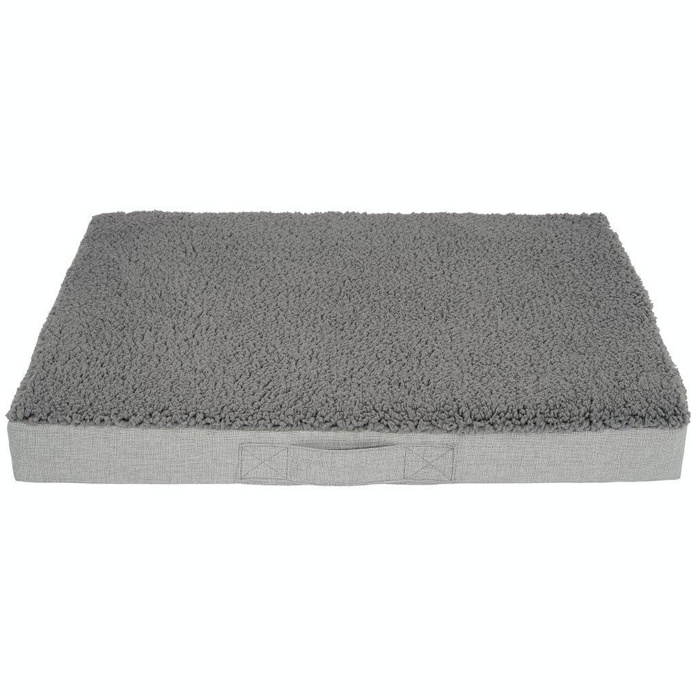 Sun Garden Buddy Orthopedic Dog Bed, 120 x 72 x 10 cm, Light Gray/Speckled