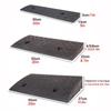KADEUX Portable Door Threshold Ramp, Non-Slip Curb Ramp, 3–13 cm, for Wheelchairs, Bicycles & Motorcycles, Black/Yellow view 3