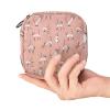 Women's Menstrual Product Storage Bag with Zipper, Cat Pattern view 4