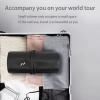 REQO Makeup Brush Organizer with Cover, Black view 3