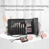 REQO Makeup Brush Organizer with Cover, Black view 4
