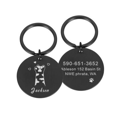Personalized Engraved Pet ID Tag
