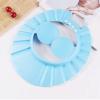 Tuzsocr Kids' Shower Caps, 3-Pack, Adjustable with Visor, Blue, Ages 0–9 view 4