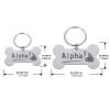 Custom Pet ID Tag, Stainless Steel, Black, 50 x 28 mm view 4