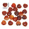 Namzi 20-Pack Polished Natural Carnelian Crystal Heart Stones view 3